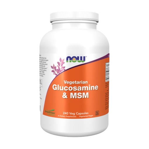 NOW Foods - Glucosamine & MSM Vegetarian - 120 vcaps - Image 2