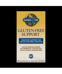 Glutenfri støtte - 90 veganske kapsler
