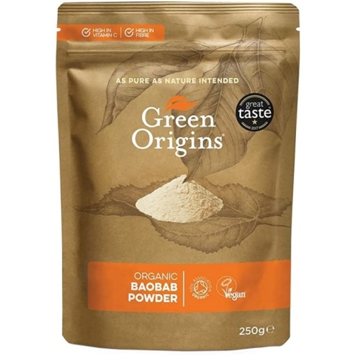 Økologisk Baobab pulver - 250g