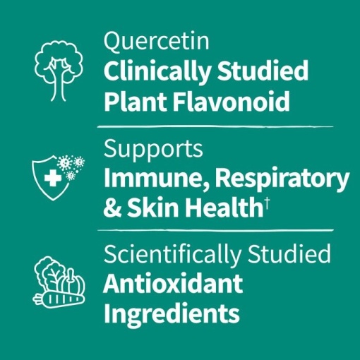 Garden of Life - Dr. Formulated Quercetin Immune, 500mg - 30 vegetarian tablets - Image 6