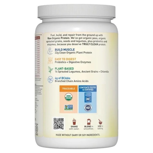 Garden of Life - Raw Organic Protein, Vanilla Chai - 580g - Image 3