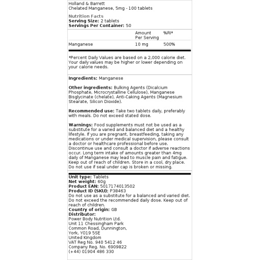 5mg - 100 tabletter