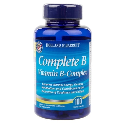 Komplett B-vitamin B-Complex - 100 tabletter