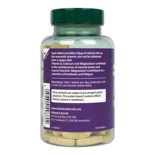 Holland & Barrett - High Strength ABC-Z Vegan - 120 tabs - Image 2