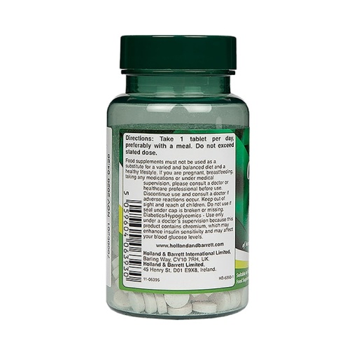 Holland & Barrett - Chromium Picolinate, 200 mcg - 250 Tablets - Image 3
