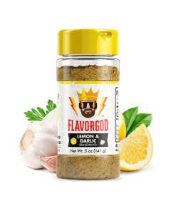 Citron- & hvidløgskrydderi - 141 gram