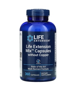 Life Extension Mix Kapsler uden Kobber - 360 kapsler