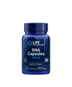 Life Extension - RNA (Ribonucleic Acid) 500 mg Capsules  (100 Capsules)