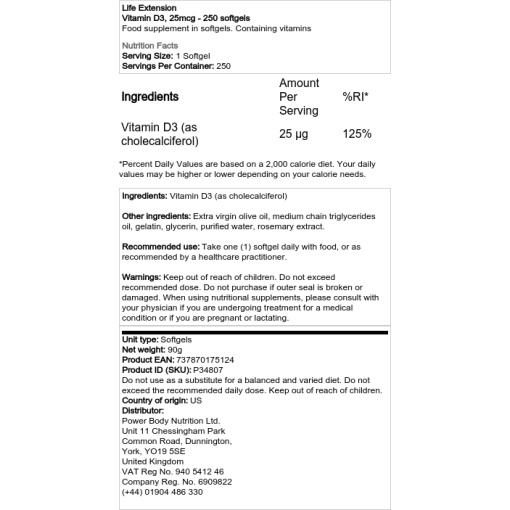 1000 IE - 90 softgels