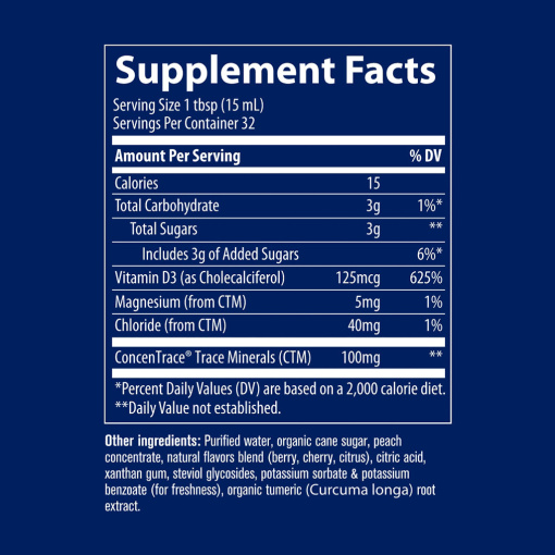 Trace Minerals - Liquid D3 Vitamin, Tropical Cherry - 473 ml - Image 4