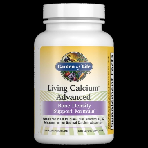 Garden of Life - Advanced Living Calcium - 120 Vegetarian Capsules - Image 3