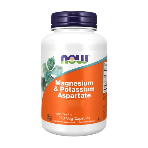 Magnesium & Potassium Aspartate with Taurine - 120 vcaps