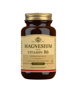 Magnesium med B6-vitamin - 100 tabletter