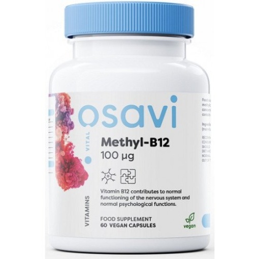 Osavi - Methyl-B12, 100 mcg - 60 Vegan Capsules - Image 3