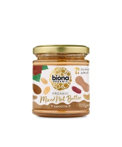 Blandet nøddesmør