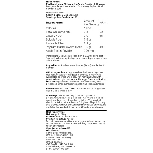 700 mg - 360 vegetabilske kapsler