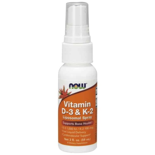 Liposomal D3- og K2-vitaminspray - 59 ml