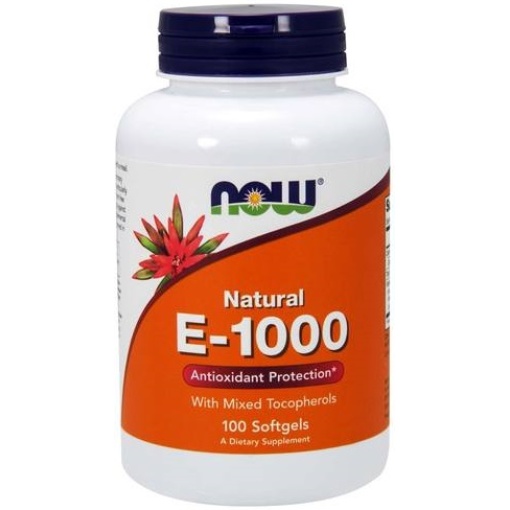 Vitamin E-1000 - Natural (Mixed Tocopherols) - 100 softgels