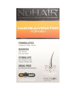 NuHair Hair Rejuvenation til mænd - 60 tabs