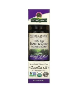 100% Pure Peace & Quiet Blend Essential Oil - 15 ml.