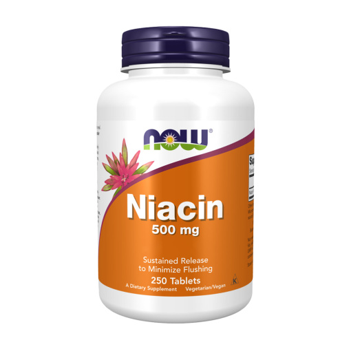 NOW Foods - Niacin, 500mg - 250 tabs - Image 7
