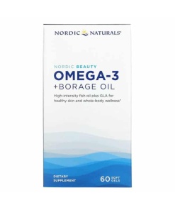 Nordic Beauty Omega-3 + Hjulkroneolie - 60 bløde kapsler