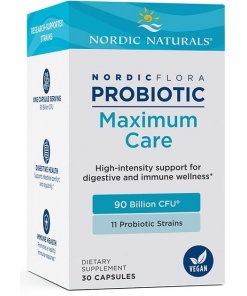 Nordic Flora Probiotisk Maksimal Pleje - 30 kapsler