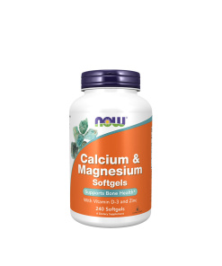 Calcium & Magnesium with Vit D and Zinc - 240 softgels