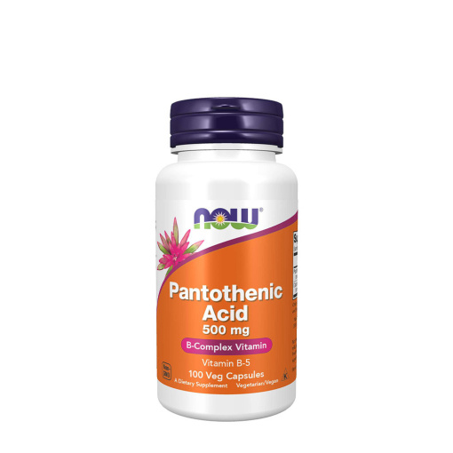 Pantothenic Acid (Vitamin B5) 500 mg Vegetarian Capsules