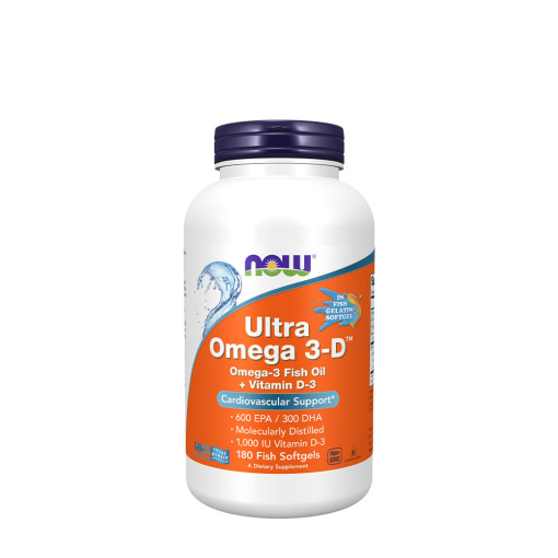 Ultra Omega 3-D with Vitamin D-3 - 180 softgels