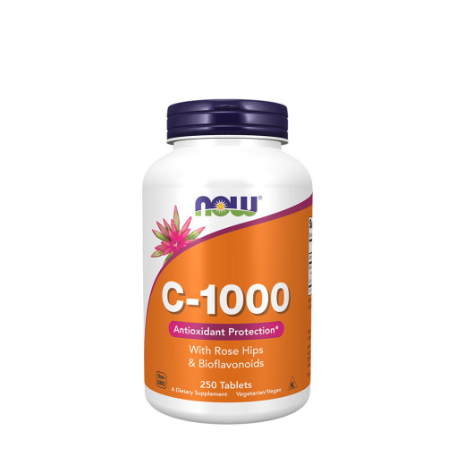 Vitamin C-1000 with Rose Hips & Bioflavonoids - 250 tablets