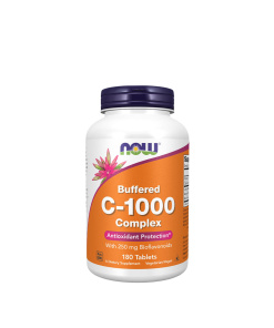Vitamin C-1000 Complex - Buffered with 250mg Bioflavonoids - 180 tabs