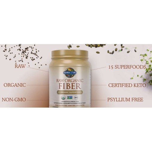 Garden of Life - Raw Organic Fiber - 803 g - Image 4