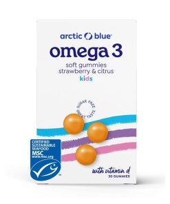 Omega-3 Bløde Gummier til børn med D-vitamin