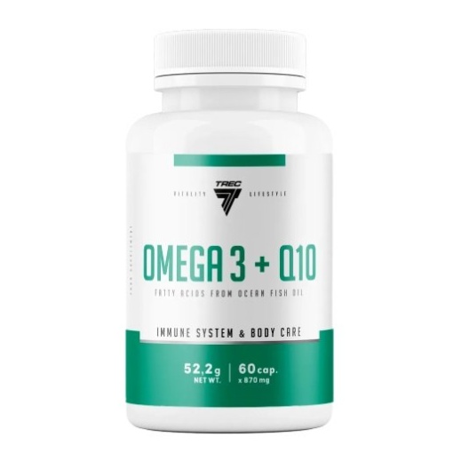 Omega 3 + Q10 - 60 kapsler