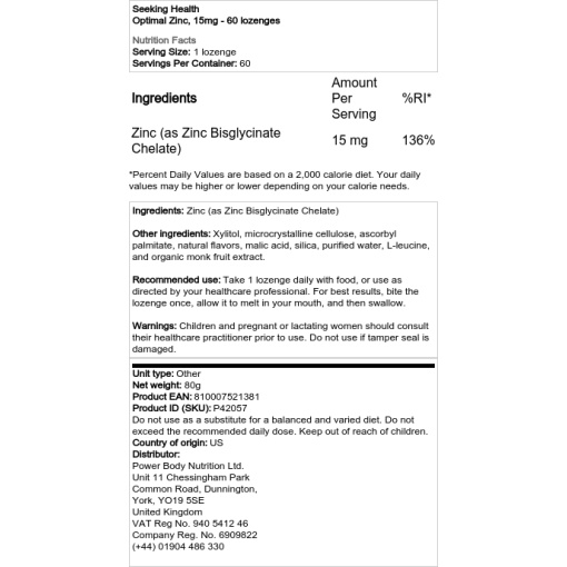 15 mg - 60 sugetabletter