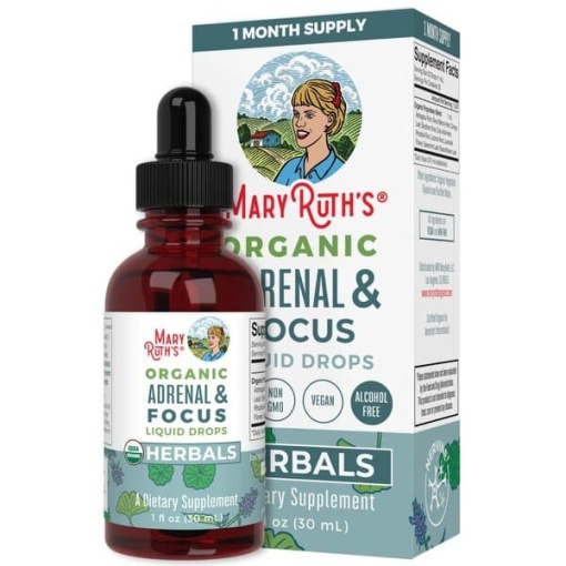 Økologiske Binyre- og Fokusdråber - 30 ml