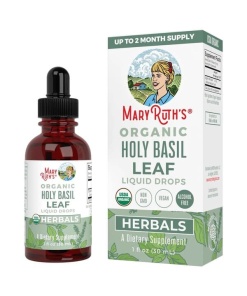 Økologiske dråber af hellig basilikumblade - 30 ml