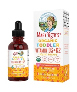 Økologiske vitamin D3+K2 dråber til småbørn - 30 ml