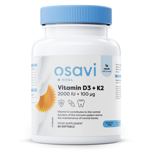 Vitamin D3 + K2