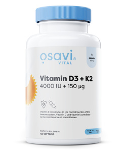 Vitamin D3 + K2
