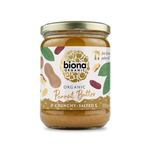 Crunchy Saltet Peanutbutter - 500 g