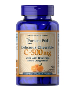 Lækre tyggetabletter med vitamin C og vilde hyben