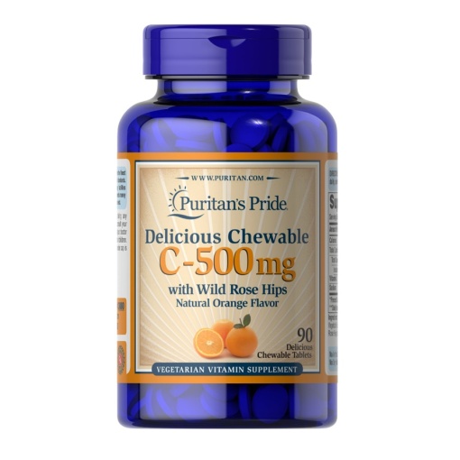 Lækre tyggetabletter med vitamin C og vilde hyben