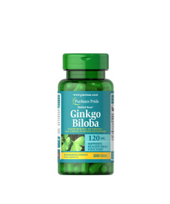 Puritan's Pride Ginkgo Biloba Standardized Extract 120 mg (100 Capsules)