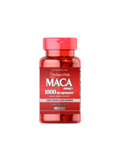 Puritan's Pride Maca 1000 mg Exotic Herb for Men (60 Capsules)
