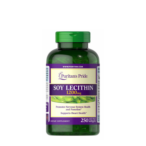 Puritans Pride Soy Lecithin (250 Softgels)