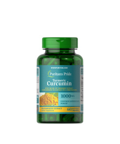 Puritan's Pride Turmeric Curcumin 1000 mg with Bioperine 5 mg (60 Capsules)