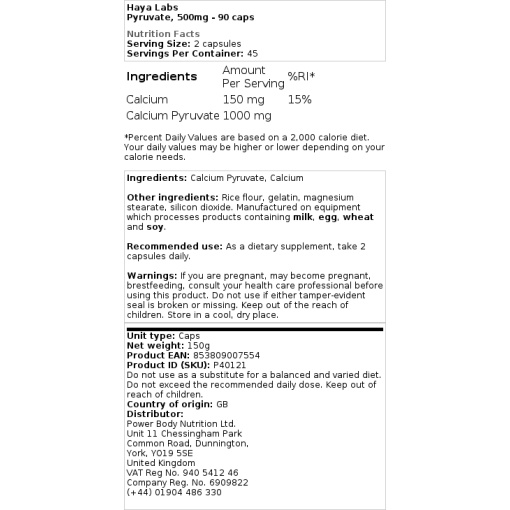 500mg - 90 kapsler