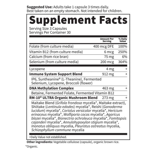 Garden of Life - RM-10 Ultra - 90 Vegetable Capsules - Image 2
